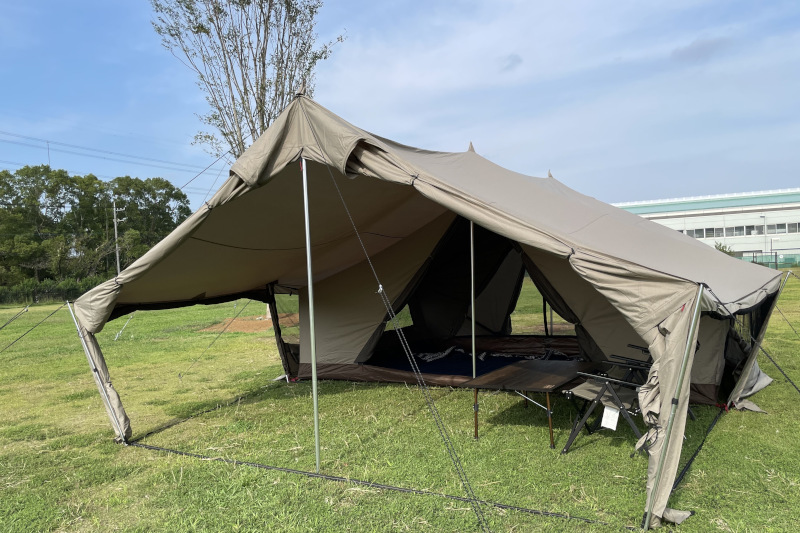 体験レポ：スノーピーク編】設営のコツはタープのように？“スノピ史上