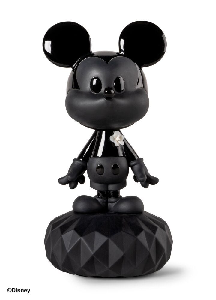 Mickey Mouse Platinum Sculpture | リヤドロ公式オンライン