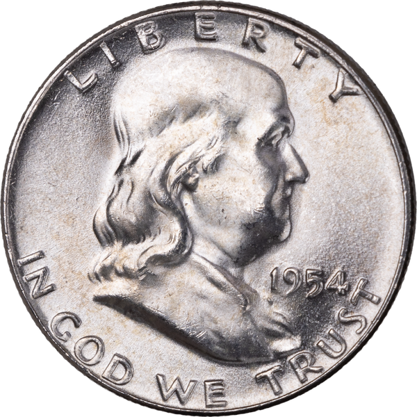 1954 Franklin Half Dollar MS60 | Littleton Coin Company