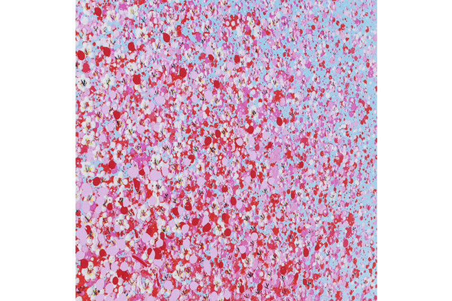 フラワーボート 100x80cm タッチドピクチャー - アート・インテリア