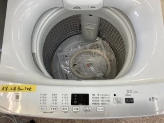 全自動洗濯機4．5k ハイアール 2024年製 | 洗濯機 | 取扱商品