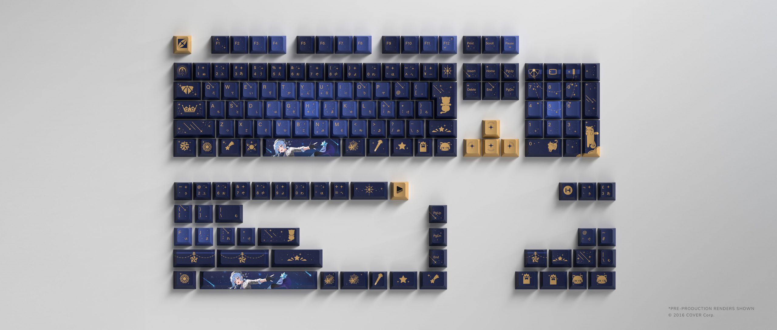 HYTE Hoshimachi Suisei Keycap + Mouse Pad | 株式会社リンクス