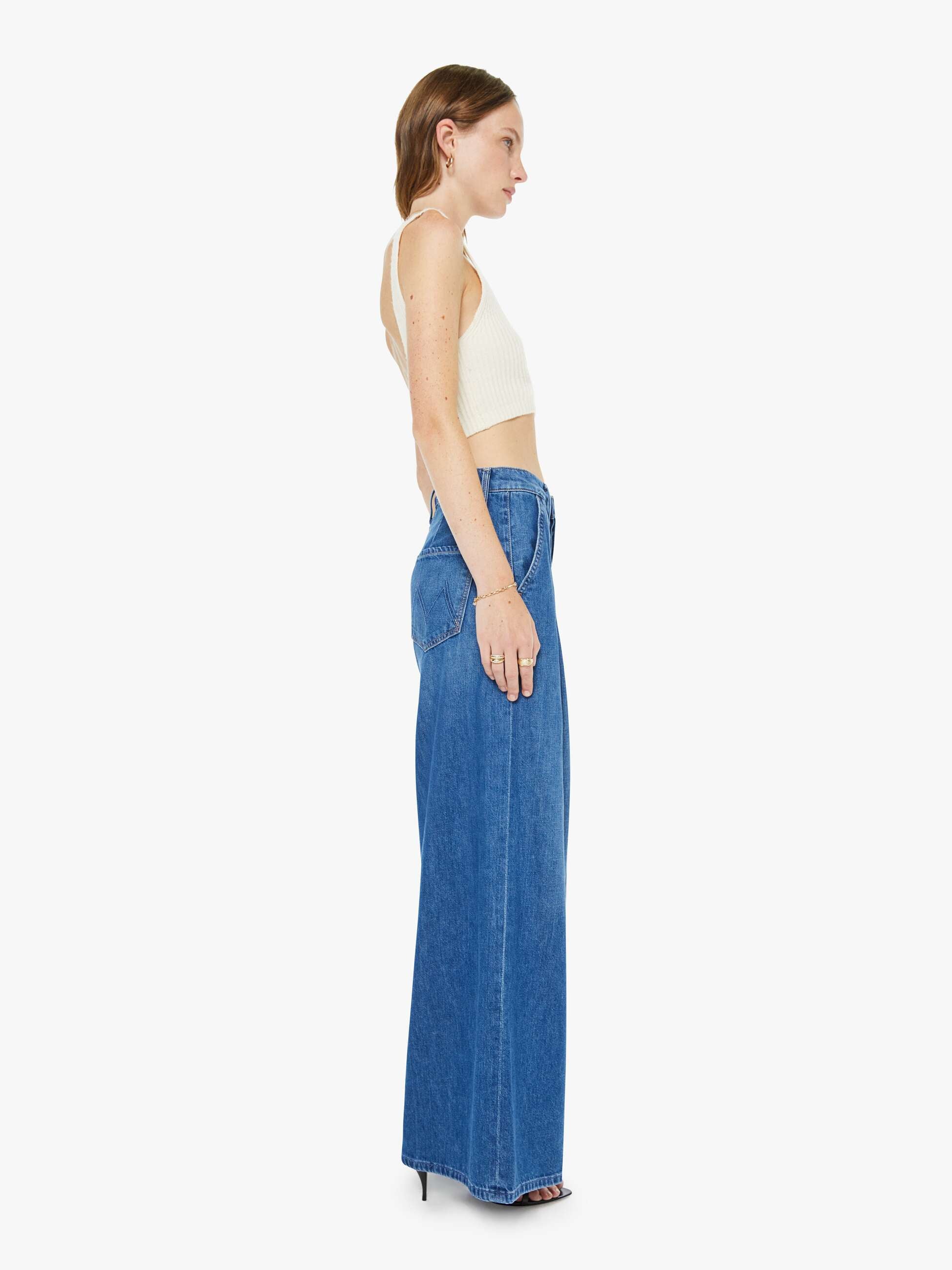 The Pleaty Pouty Skimp - Big Tipper | MOTHER DENIM