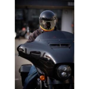 HORIZON LAMP HELMET 5rainbow black ホライズン フルフェイス