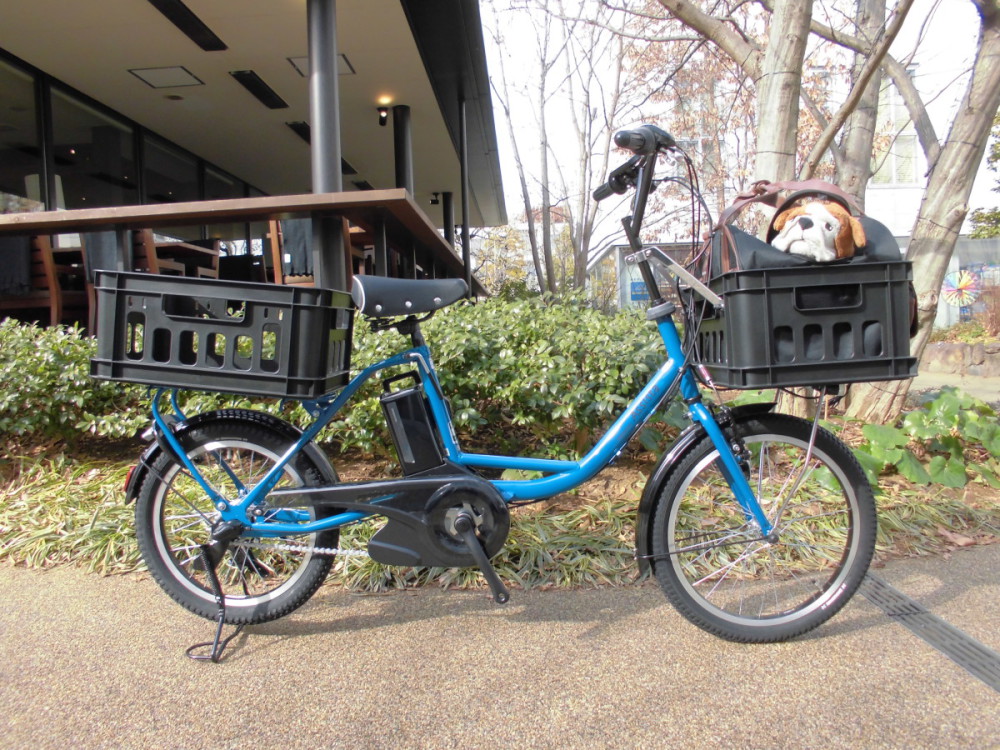 ペット×電動自転車】BRIDGESTONE アシスタベーシックミニ カスタム