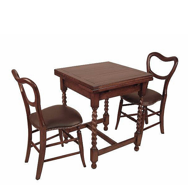 英国アンティークリプロダクト オーク 伸長式ドローリーフ(S