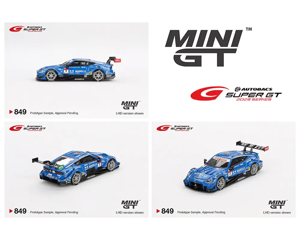 MINI GT 1:64 Japan Exclusive Nissan Z GT500 #1 “MARELLI IMPUL Z