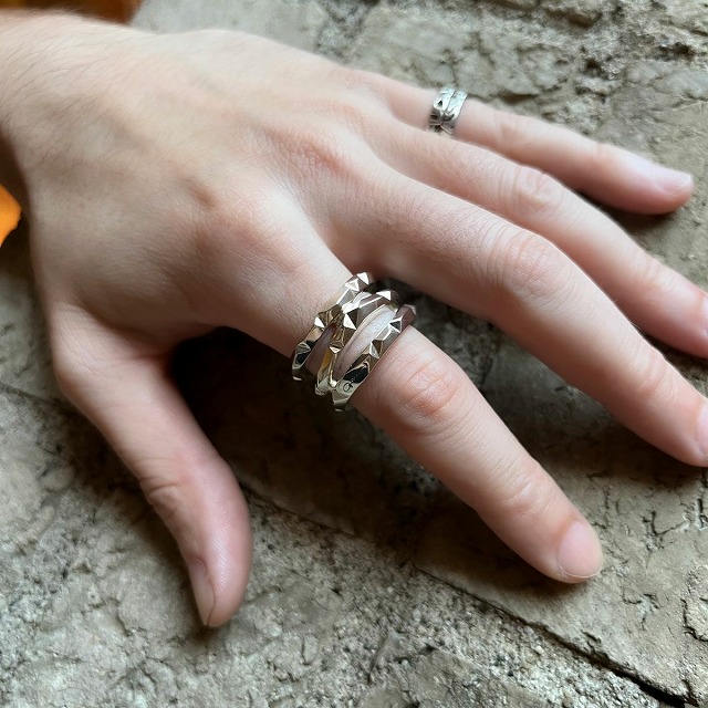 GARNI ガルニ / GARNI ガルニ GR22001 Clash Triple Ring クラッシュ