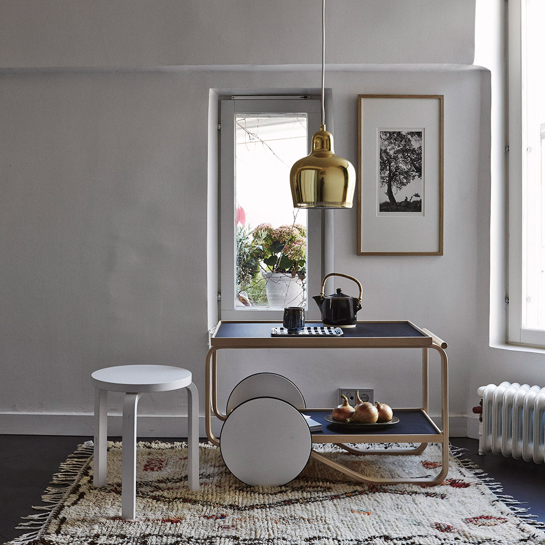 Artek スツール 60 ホワイト／ホワイト ラッカー(ホワイト/ホワイト