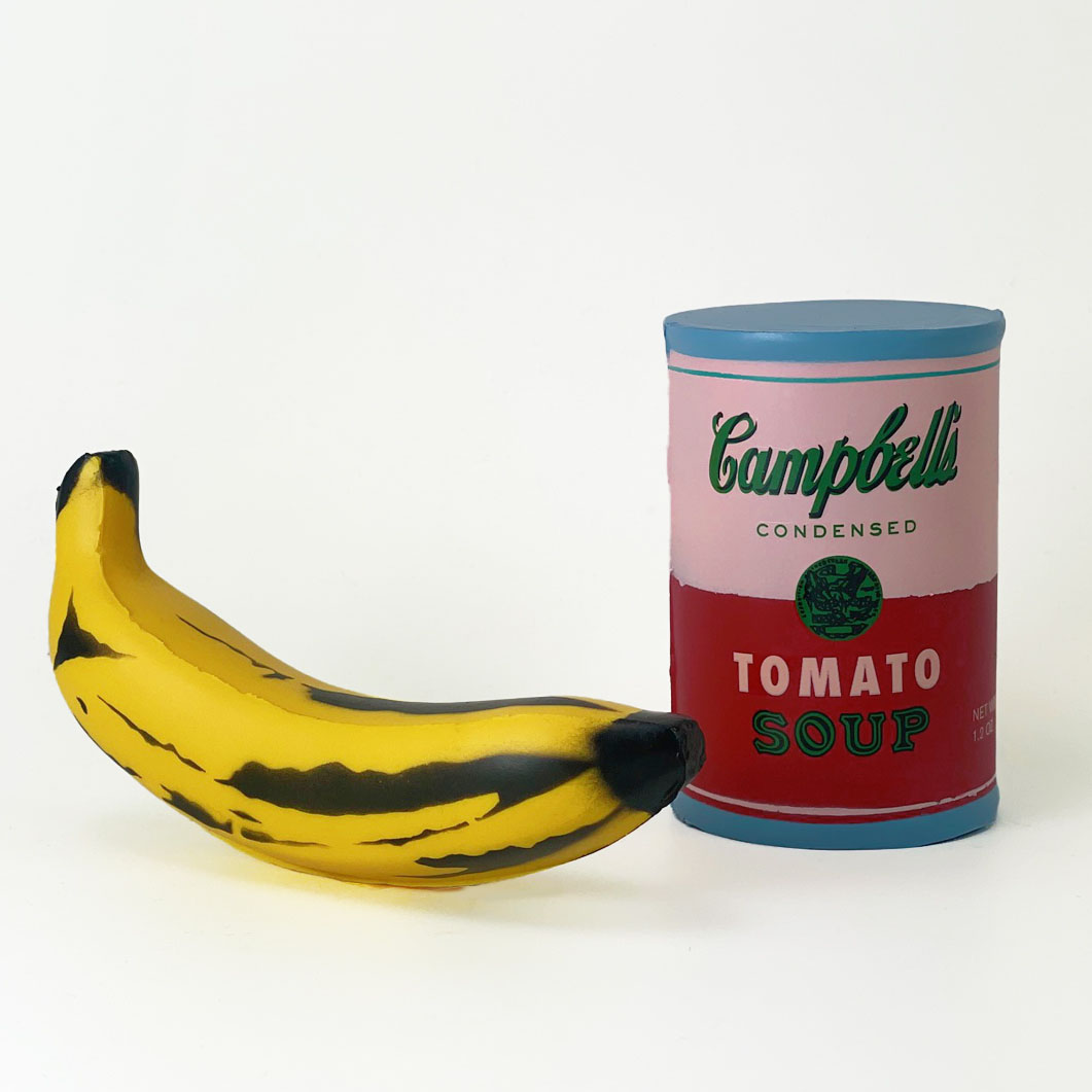 Andy Warhol ストレス ボール バナナ(バナナ)：キッズ