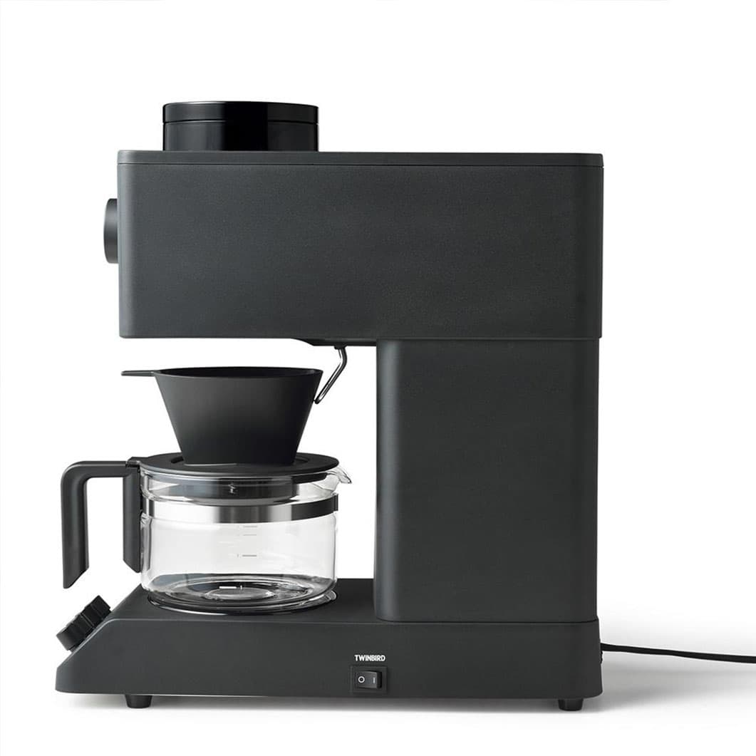 Twinbird 全自動コーヒーメーカー ブラック：キッチン & ダイニング