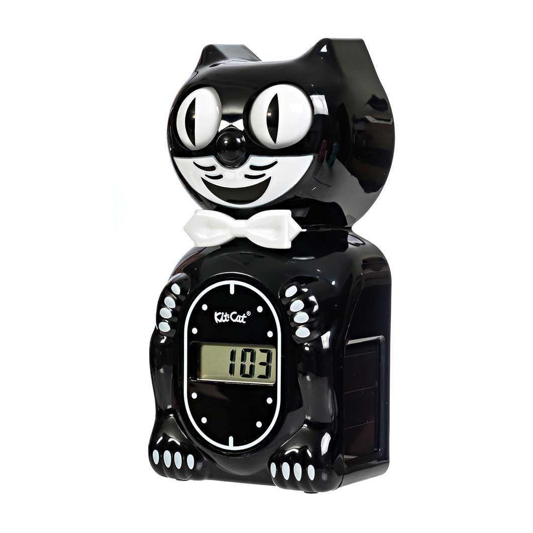 キットキャット デジタルデスククロック ブラック(デスククロック