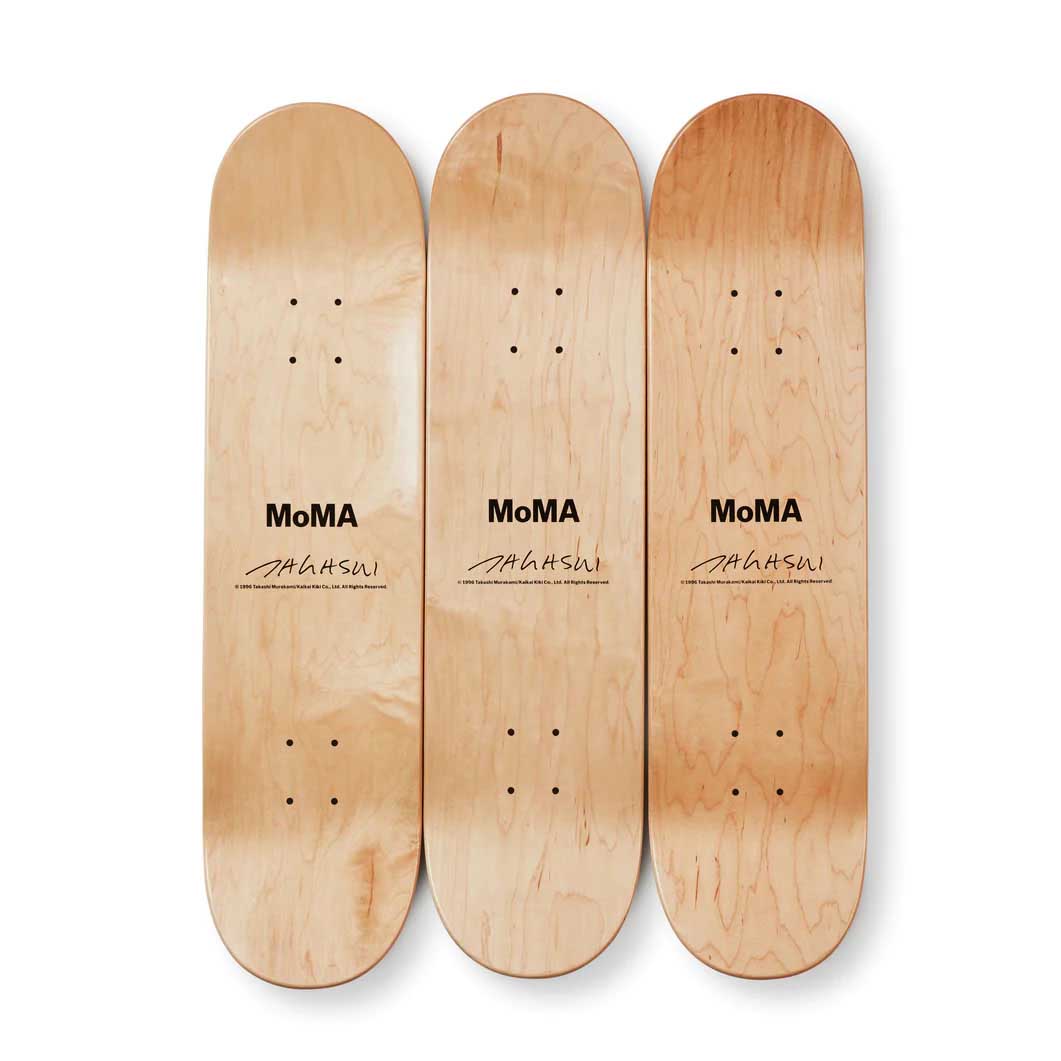 村上隆：727 スケートボード 3枚セット：ポスター & アーティスト