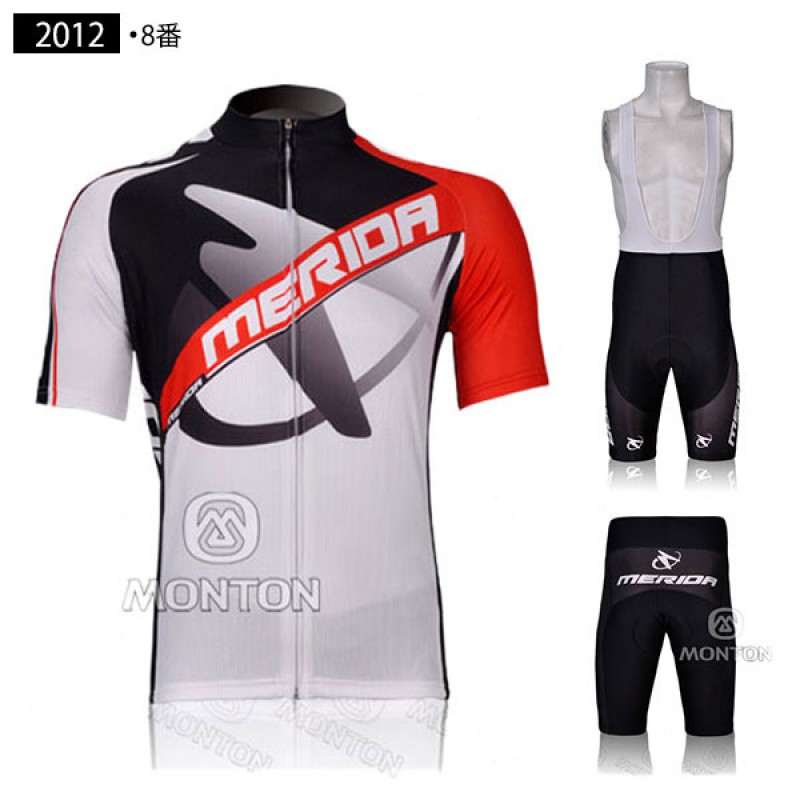 レプリカ メリダ プロチーム 自転車ロードジャージ サイクリングパンツ