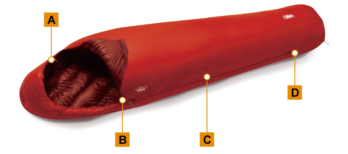 Down Hugger 650 #5 Long | Montbell Japan