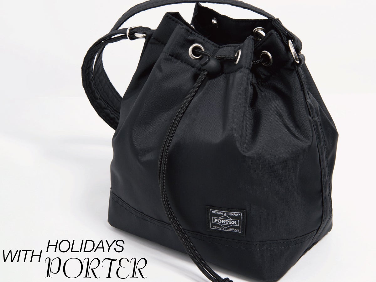 コム デ ギャルソン」と「ポーター」のコラボレーション。4型の