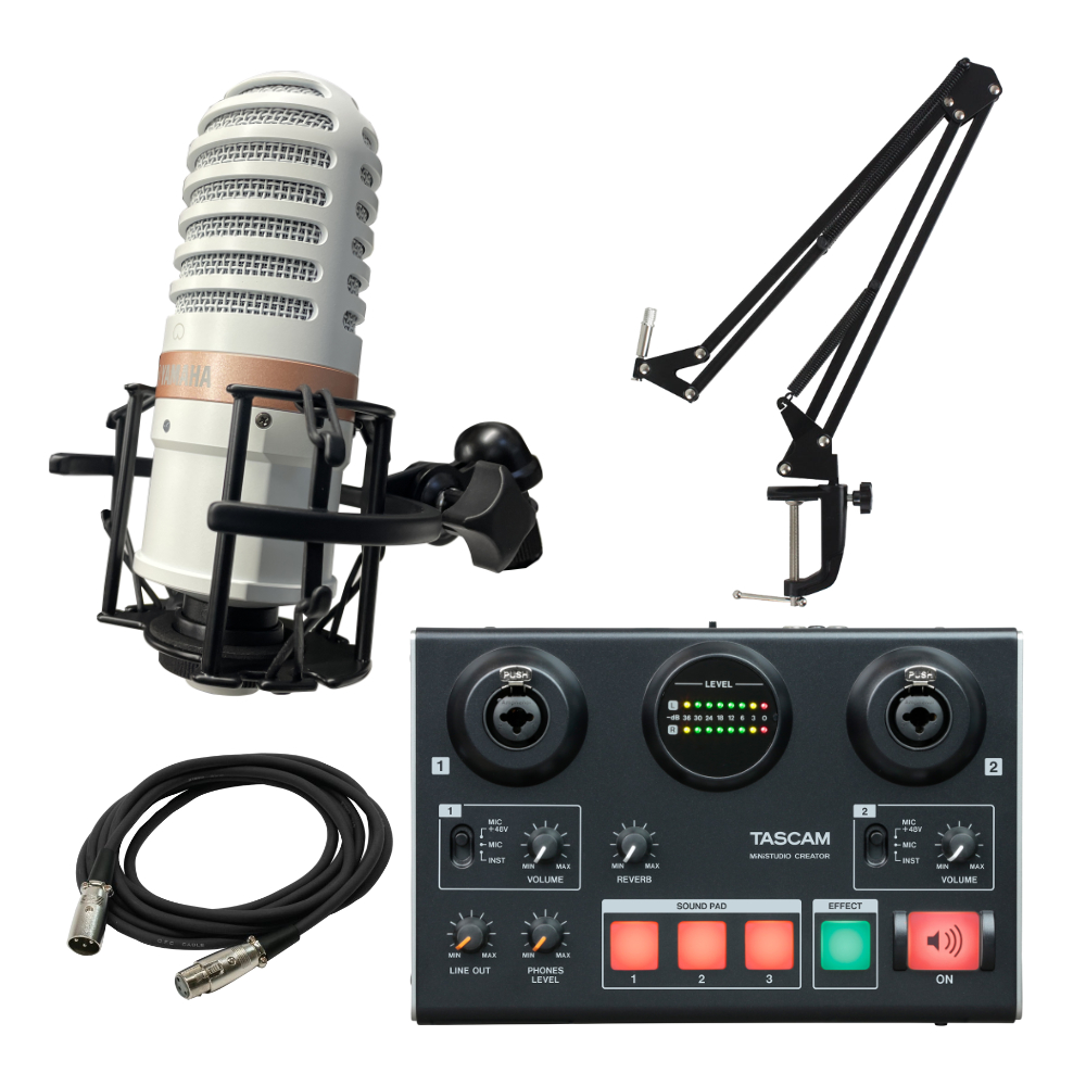 TASCAM USBオーディオインターフェイス US-42W(YAMAHA コンデンサー