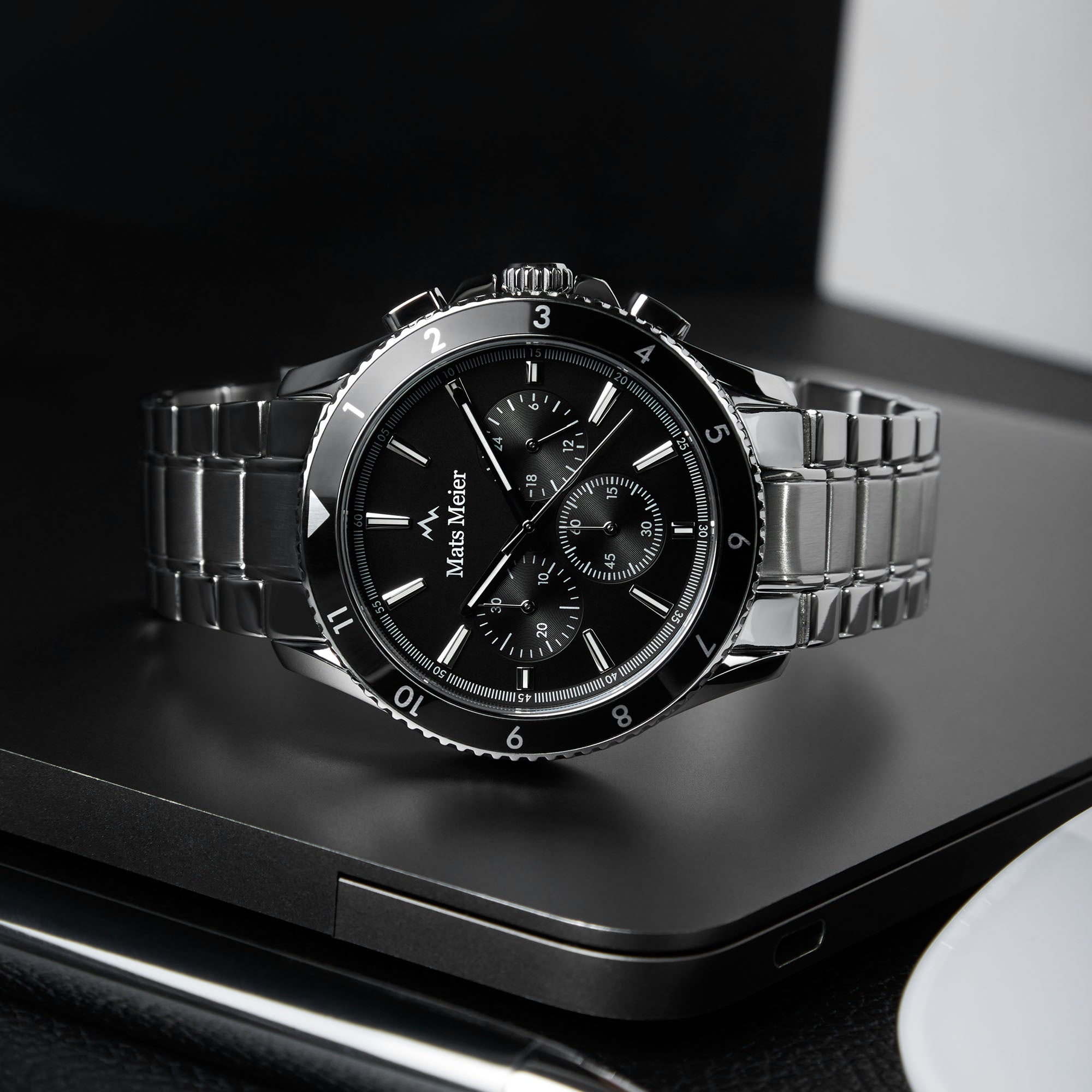 Ponte Dei Salti Mens Watch Silver – Mats Meier