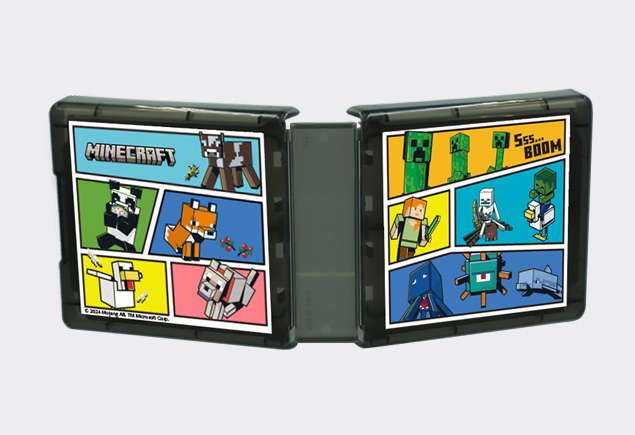 Nintendo Switch専用カードケース カードポケット24マインクラフト