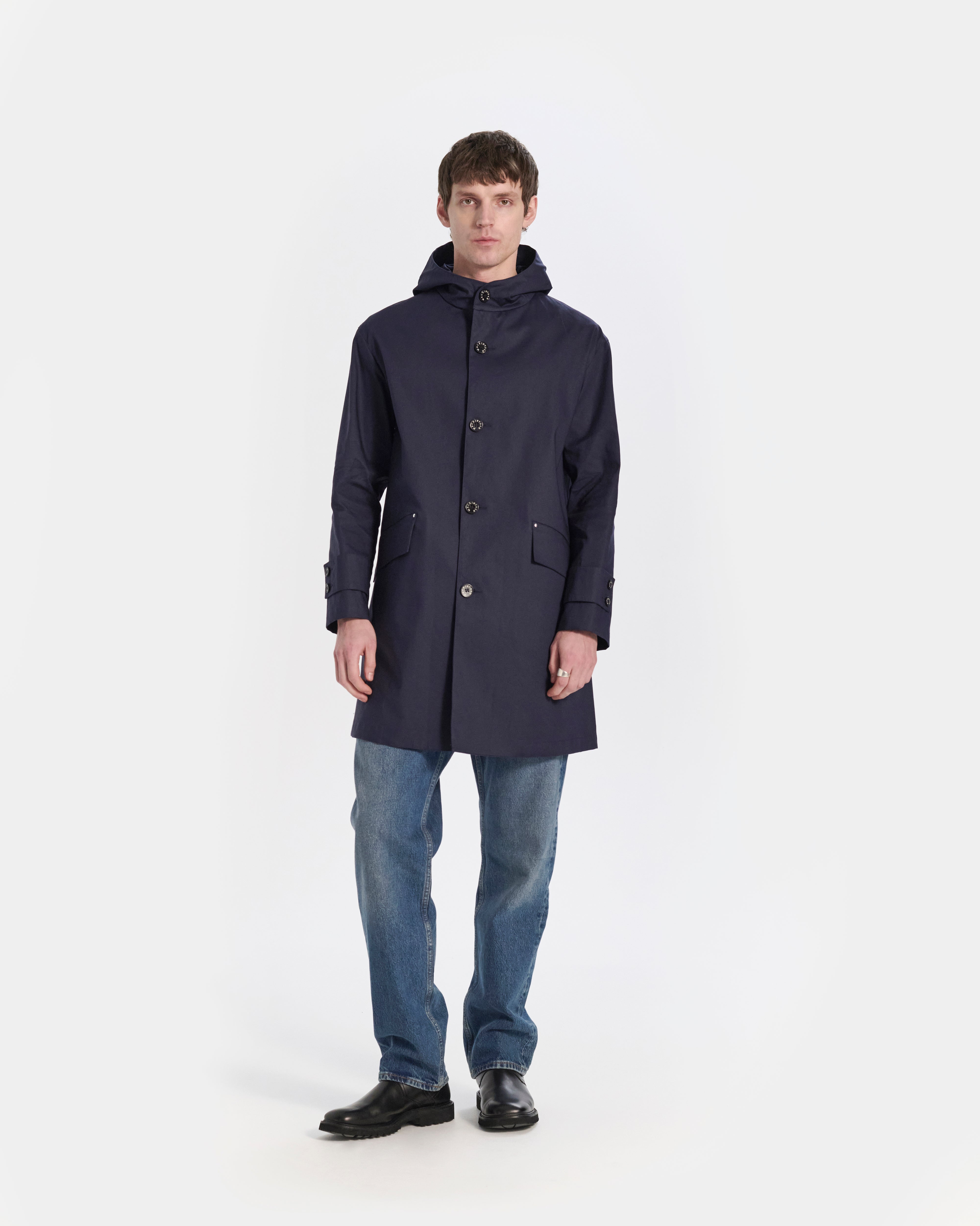 メンズ HUMBIE HOOD SL - MACKINTOSH RAINTEC フーデッドコート