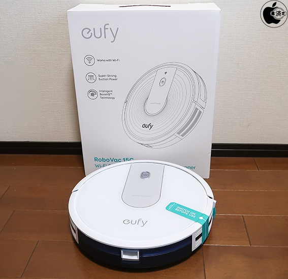 アンカー・ジャパン、Wi-Fi対応ロボット掃除機「Eufy RoboVac 15C」を