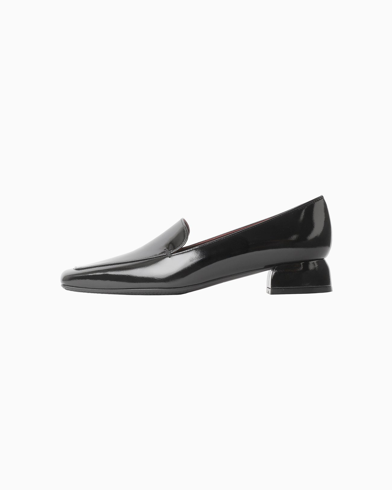Cowhide Leather Loafers - black - Mame Kurogouchi