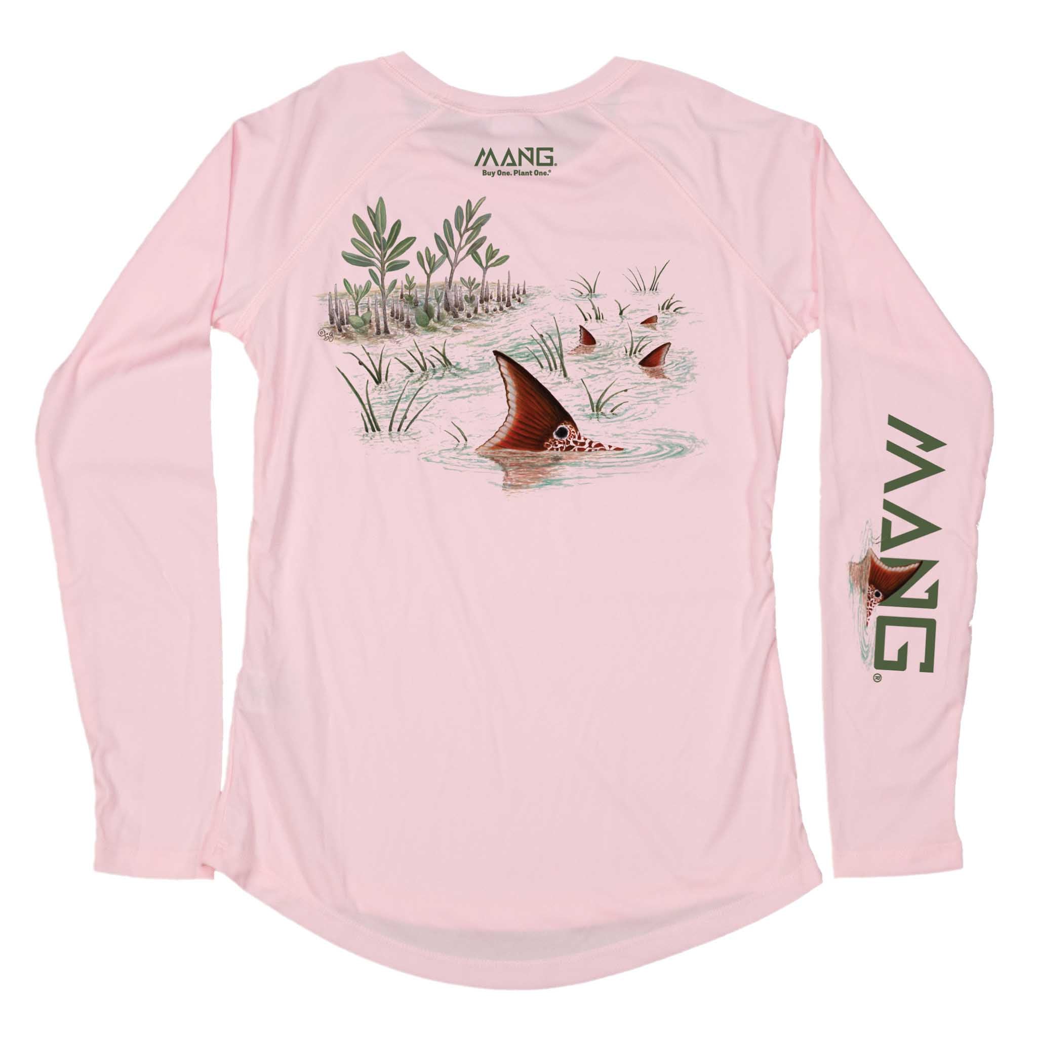 Women's Tailing Redfish Performance Longsleeve Shirt | MANG Gear