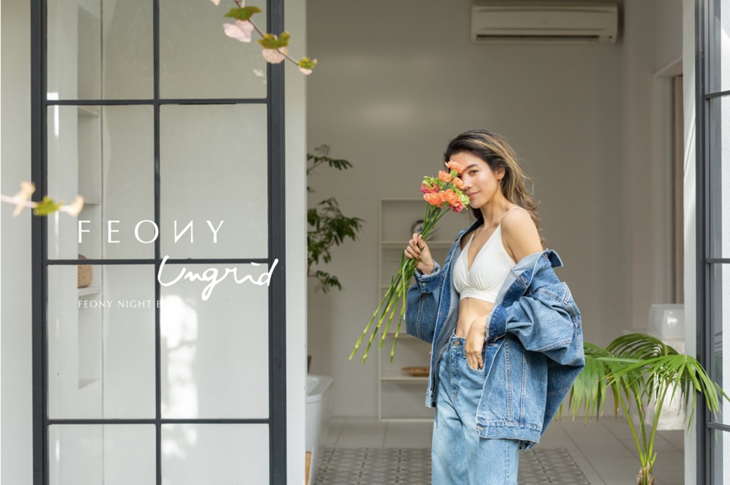 Ungrid FEONYとのコラボレーションナイトブラを発売