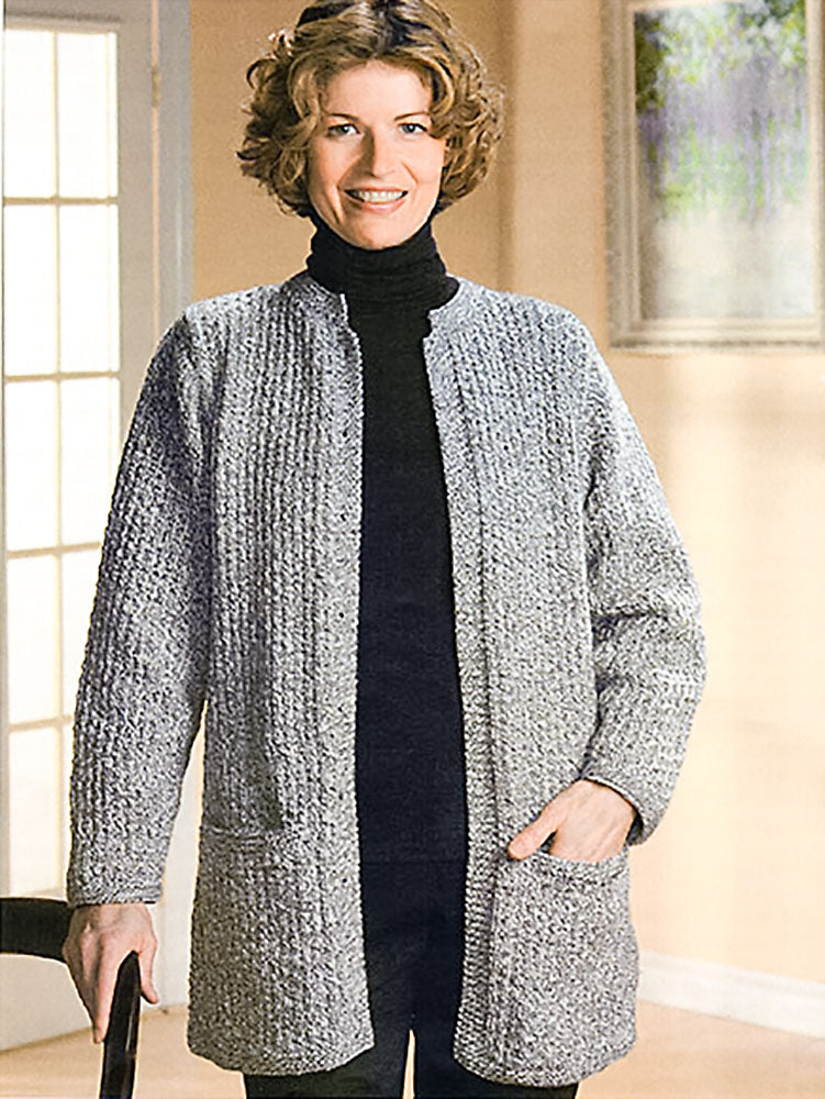 Down Home Comfort Cardigan Pattern – Mary Maxim