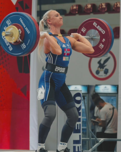 ELEIKO ウェイトリフティングコンペティションプレート IWF公認品