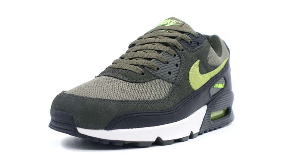 NIKE AIR MAX 90 MEDIUM OLIVE/VOLT/SEQUOIA – mita sneakers