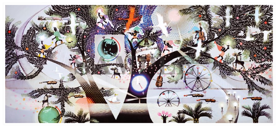 藤城清治美術館作品オンライン販売 in 宮崎ブーゲンビリア空港 Vol.03