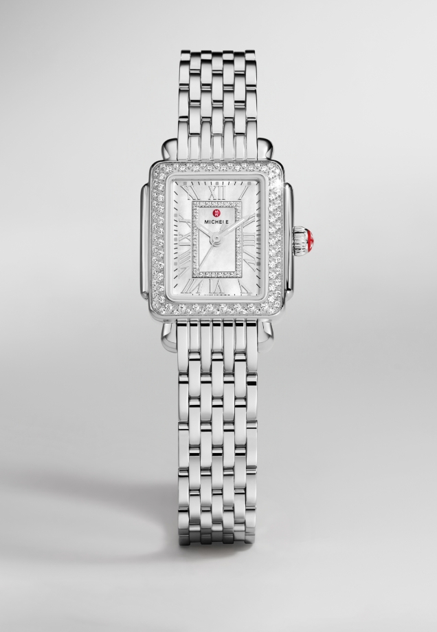 Deco Madison Mini Diamond Two-Tone 18K Gold-Plated Watch