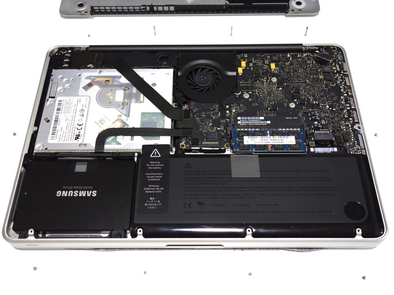 MacBook Pro 13-inch, Late 2011のメモリを8GBから16GBに交換してみた