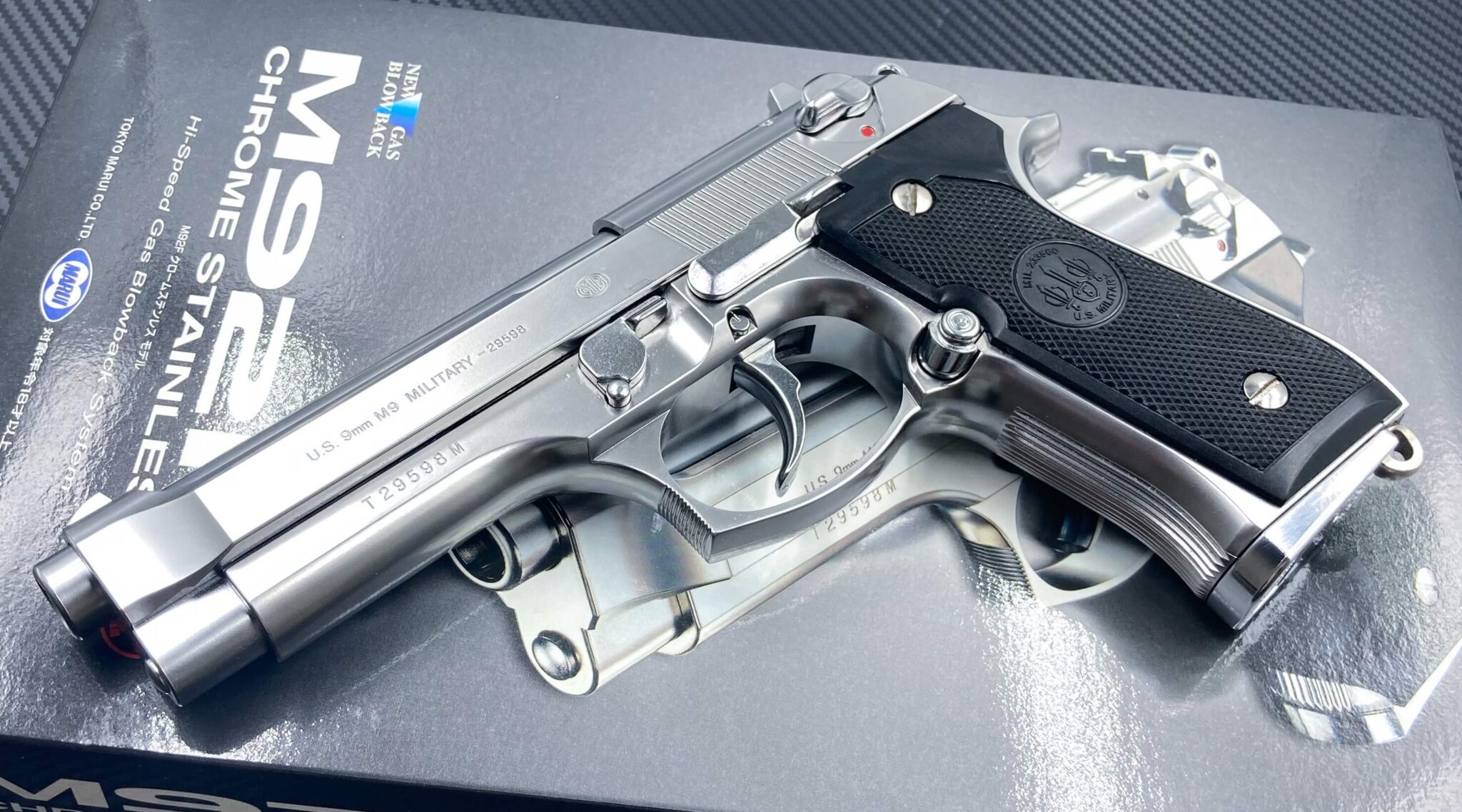 東京マルイ M92F 東京マルイ M92F クロームステンレス モデルガン