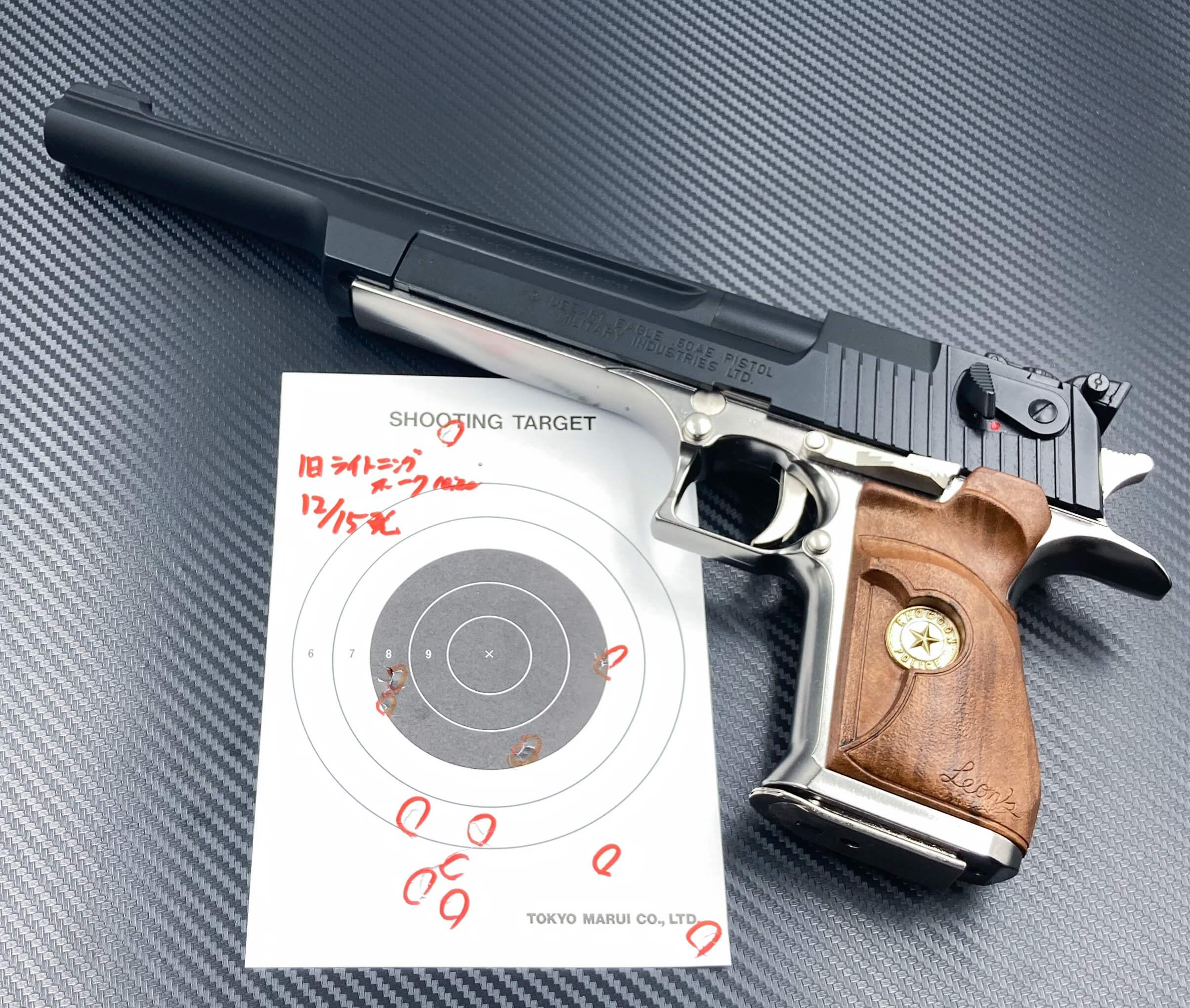 マルイ製 バイオハザード2 デザートイーグル10inc!バイオ2レオンが使う