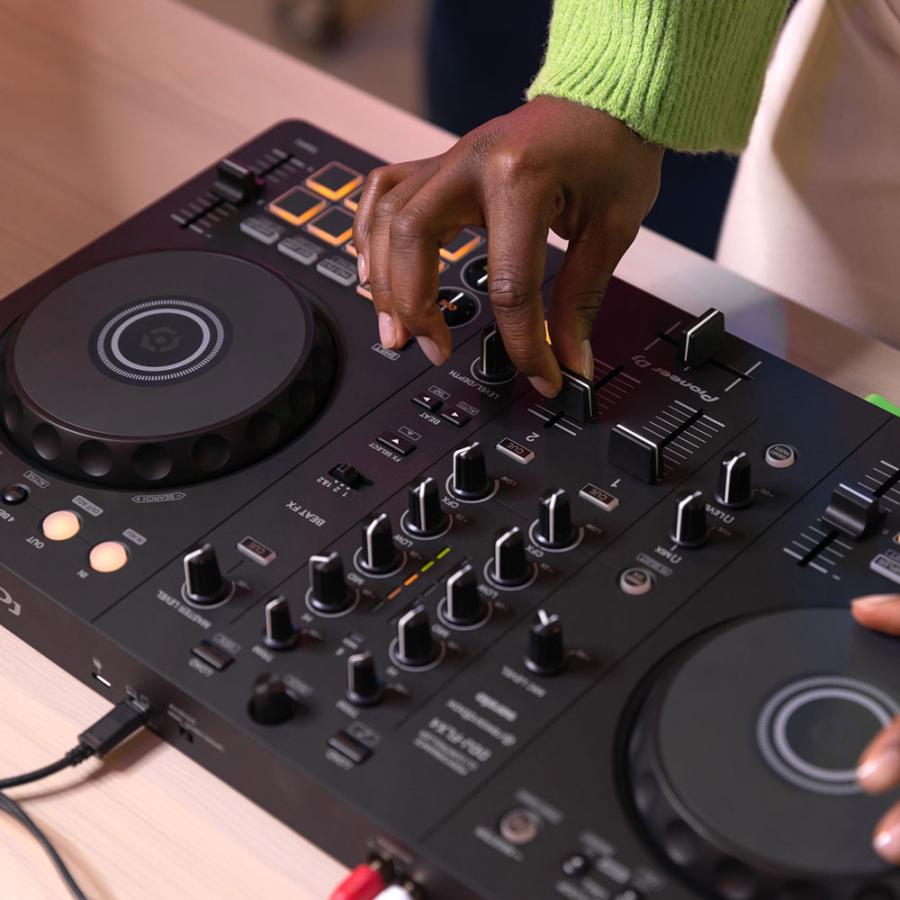 Pioneer DJコントローラー DDJ-FLX4 ＋ ダストカバー付き 《rekordbox