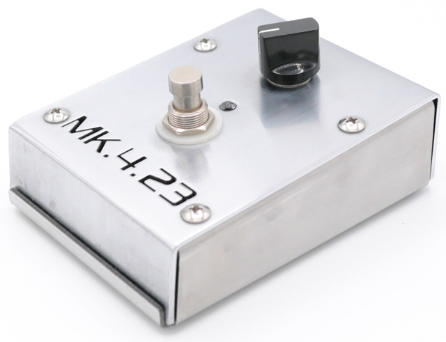 MK.4.23 Clean Boost Standard Brushed Steel Finish: エフェクター