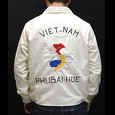 テーラー東洋ベトジャン【VIETNAM MAP・ベトナムマップ】ホワイト・NO