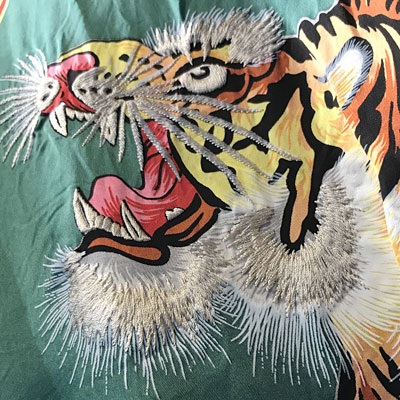 東洋スカジャン・港商SPECIAL EDITION「DUELLING DRAGONS×TIGER PRINT