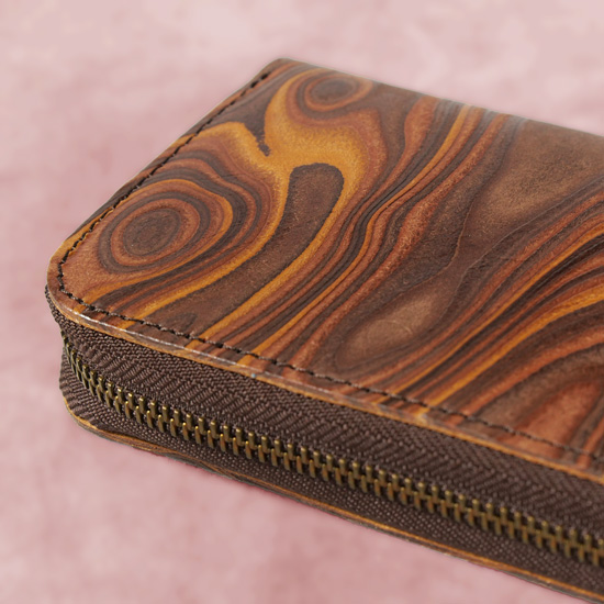 MAGNET / マグネット スキモレザー ラウンドファスナーロング