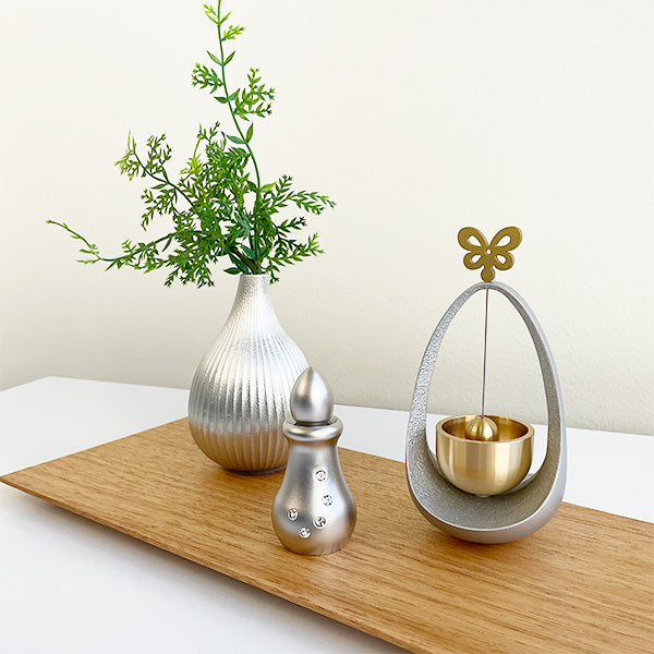 花立|花フラワーベース|いちじく(錫100%)（日本製） – 手元供養の未来創想