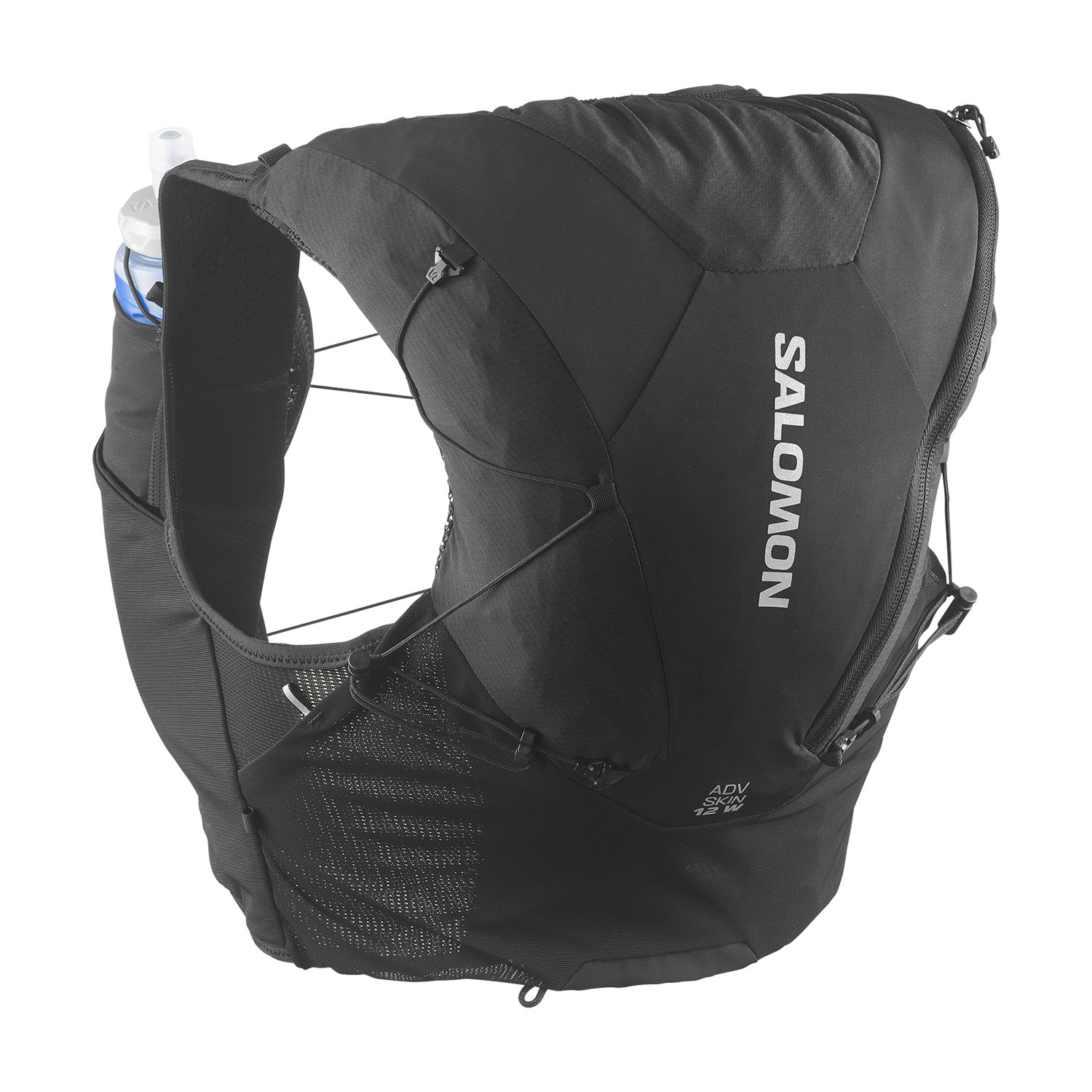 Salomon ADV Skin 12 Set Women's Trail Backpack - Black/Asphalt
