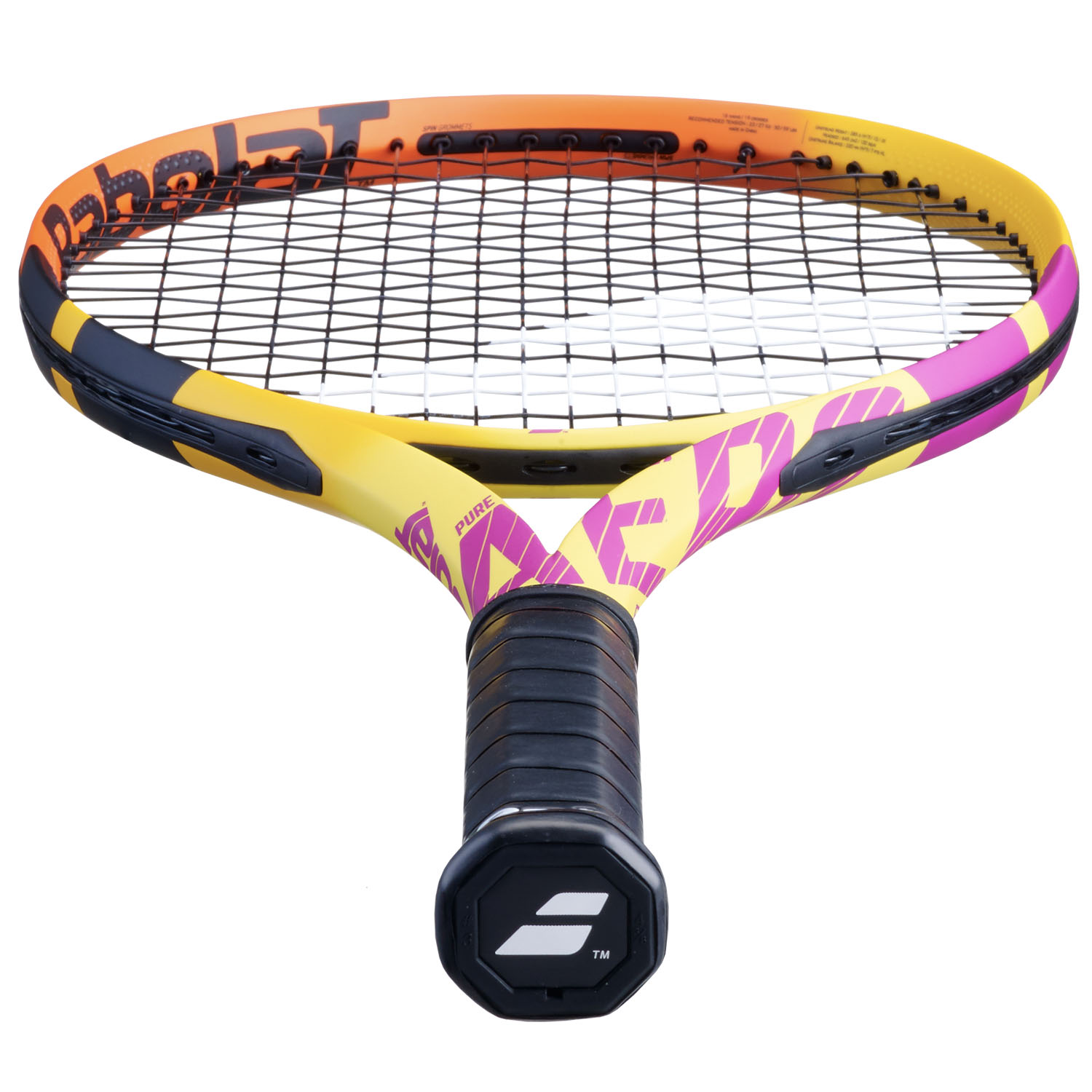 Babolat Pure Aero Rafa Team Tennis Racket - Yellow/Orange