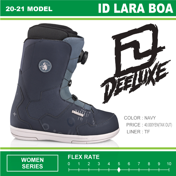 20-21 DEELUXE(ディーラックス)・ID LARA BOA TF [NAVY] アイディー
