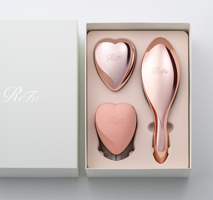 人気のヘアブラシ3点セット「ReFa HEART SELECTION 01（リファハート
