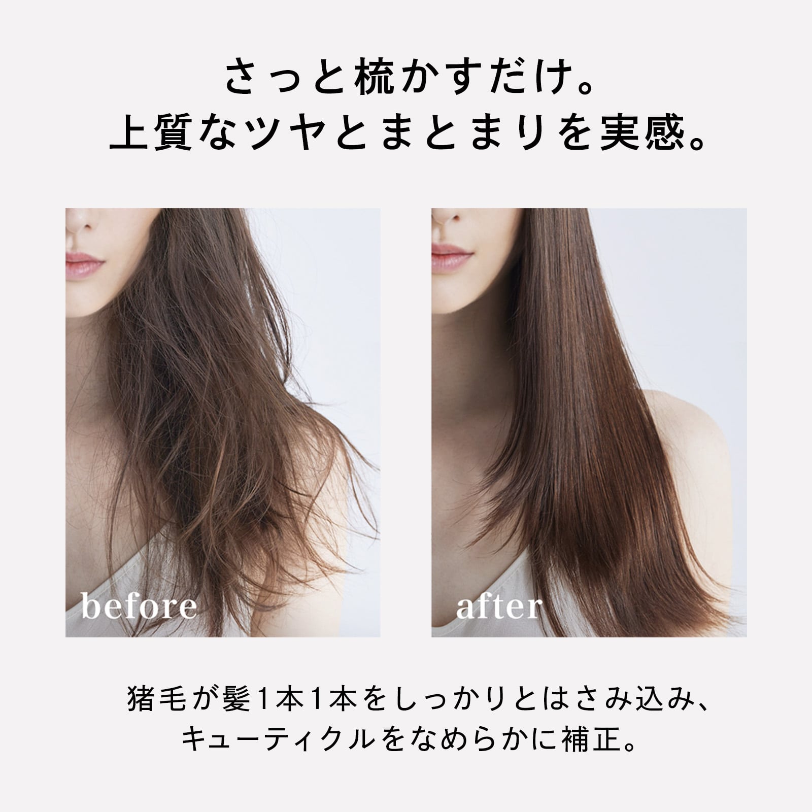 リファブリッスル（天然猪毛） | ヘアブラシ | ReFa（リファ）公式通販
