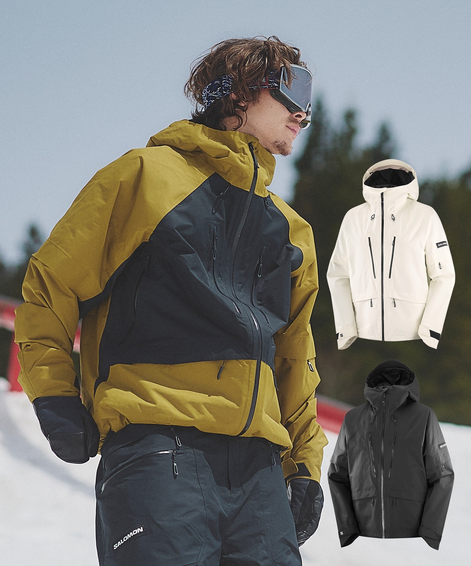 SALOMON サロモン VENOM FULL ZIP JACKET M スノーボード ウェア