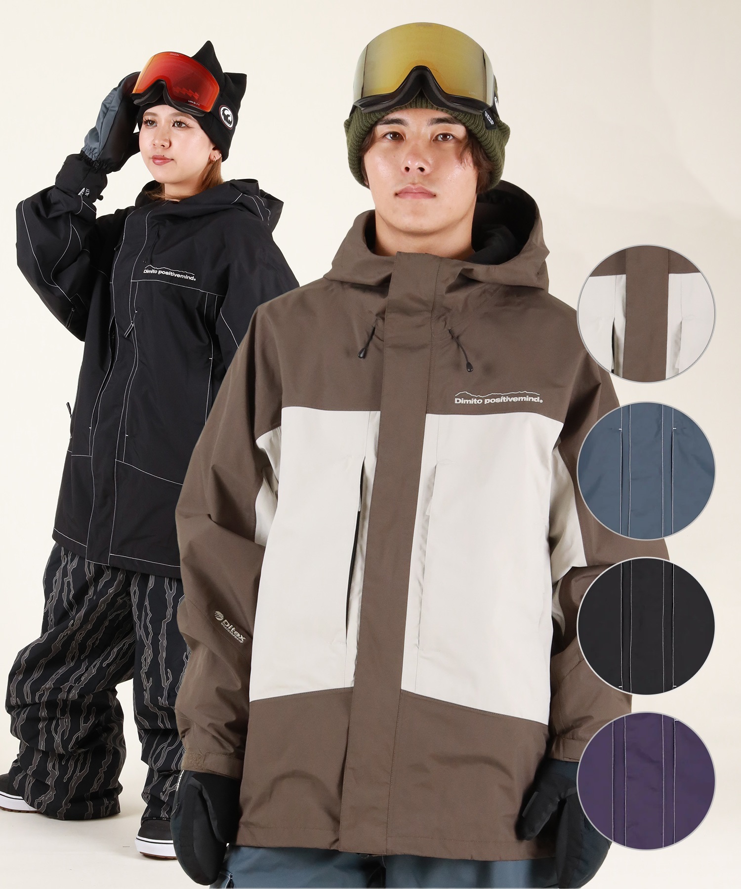 DIMITO ディミト WORKS LINE JACKET スノーボード ウェア ジャケット