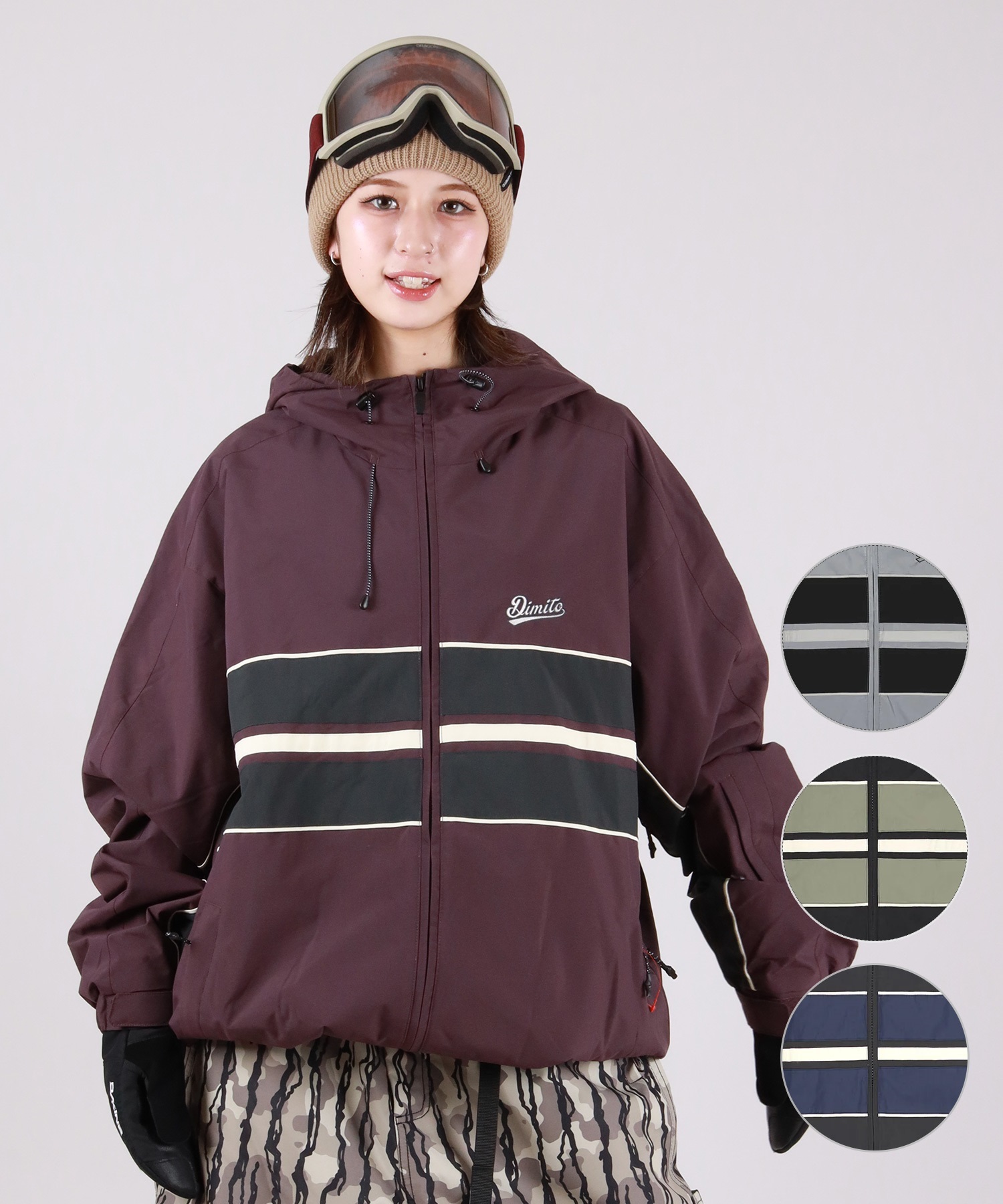 DIMITO ディミト LINE WIND JACKET スノーボード ウェア ジャケット